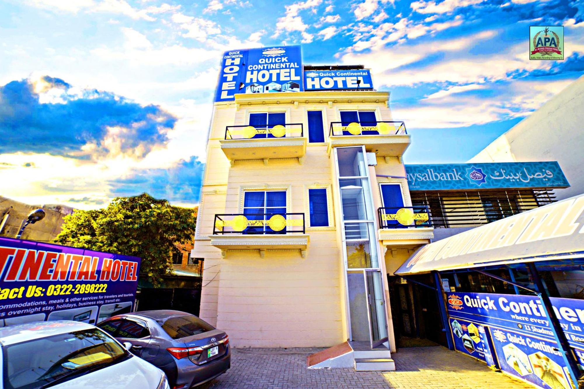 Quick Continental Hotel - Jail Road Lahore Extérieur photo